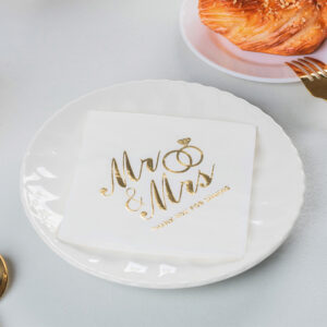 Custom Hot-Stamped Napkins