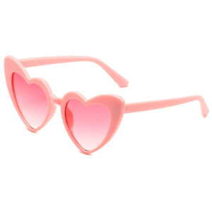 Heart Shaped Sunglasses With Logo
