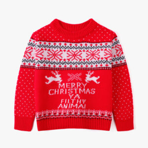 christmas knitted sweater​